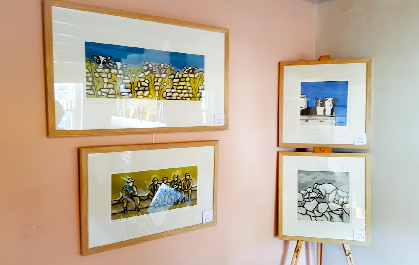 "Cow Parlsey" and "Watching The World Go By" ...